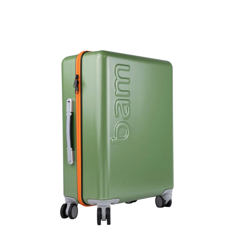 Maleta Trolley Bam Cabina Graffiti Verde/Naranja