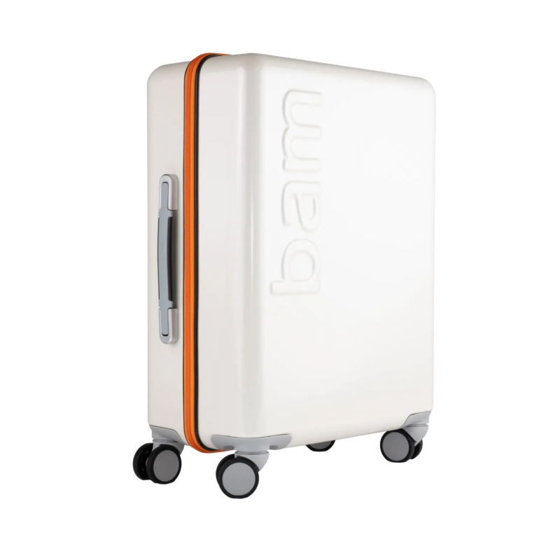 Maleta Trolley Bam Cabina Graffiti Blanco/Naranja