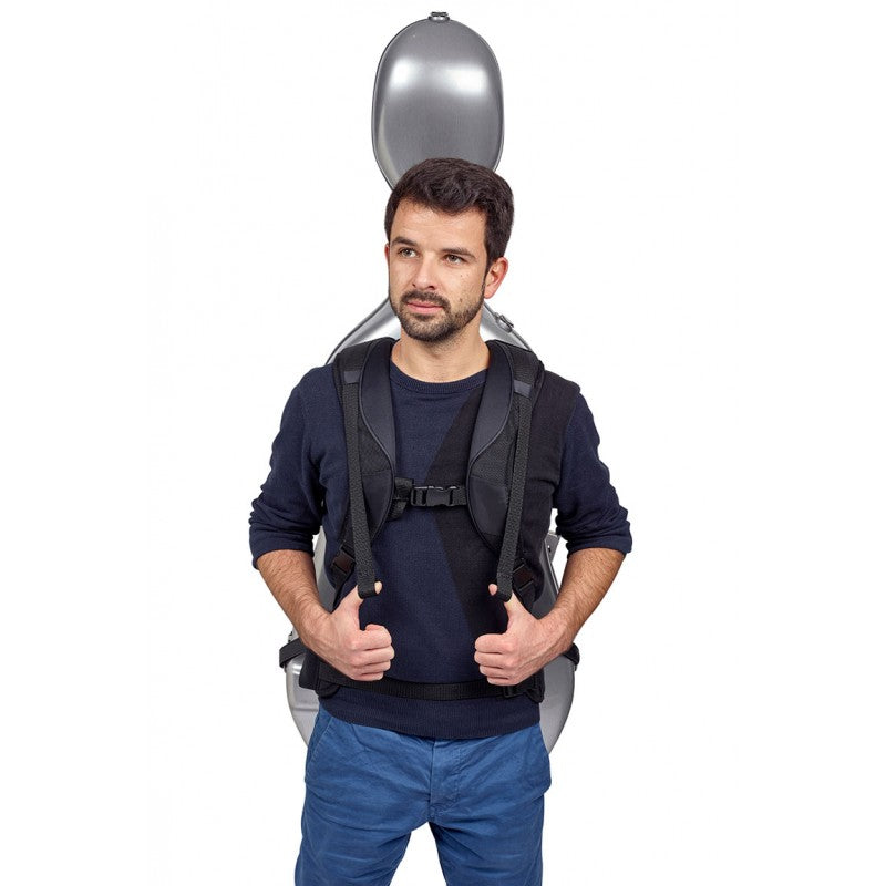 Mochila ergonómica Bam con bolsa para partituras para estuche de violoncello 9036