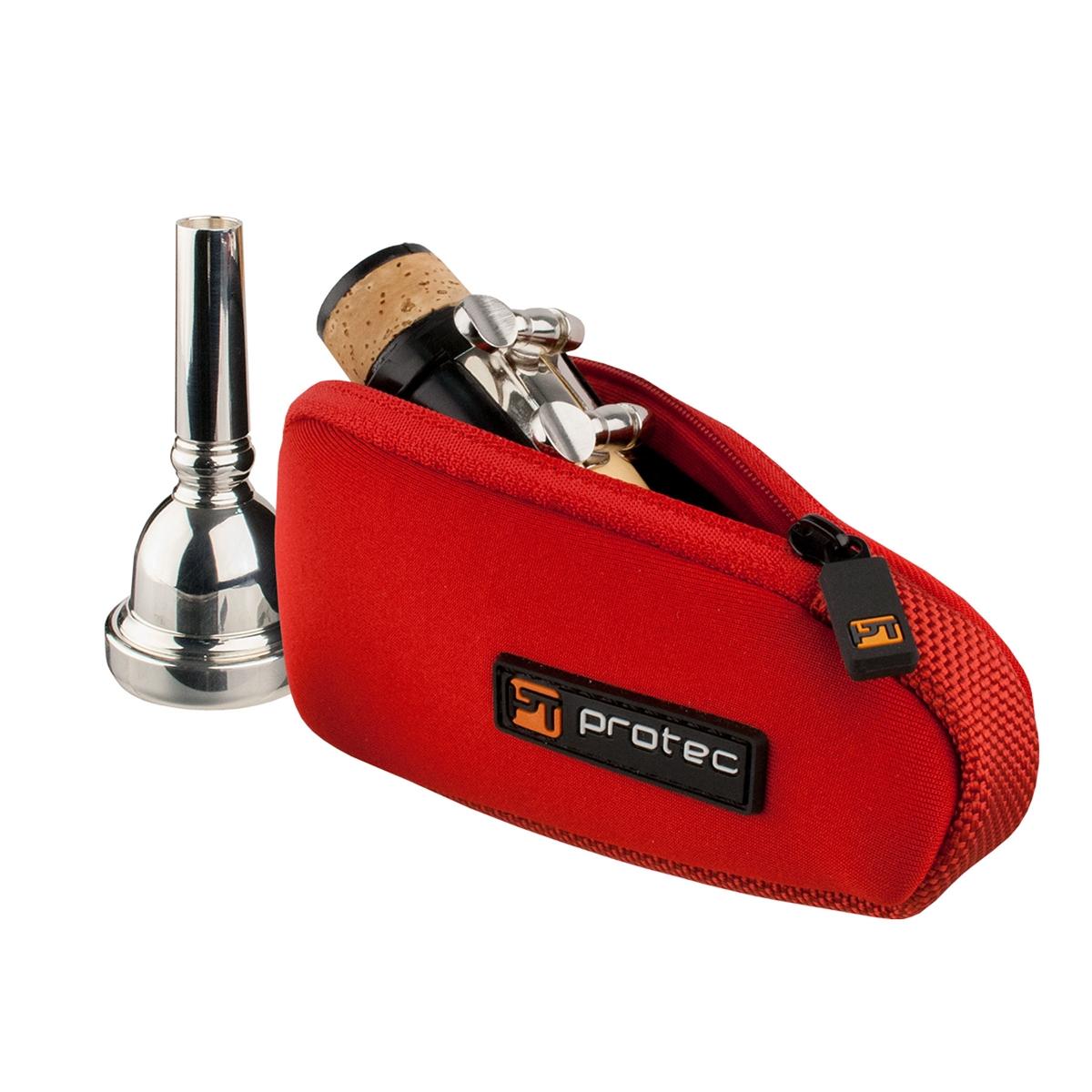 Funda Boquilla Trombon/Saxofon Alto Protec Neopreno N264RX Roja - Protec oficial