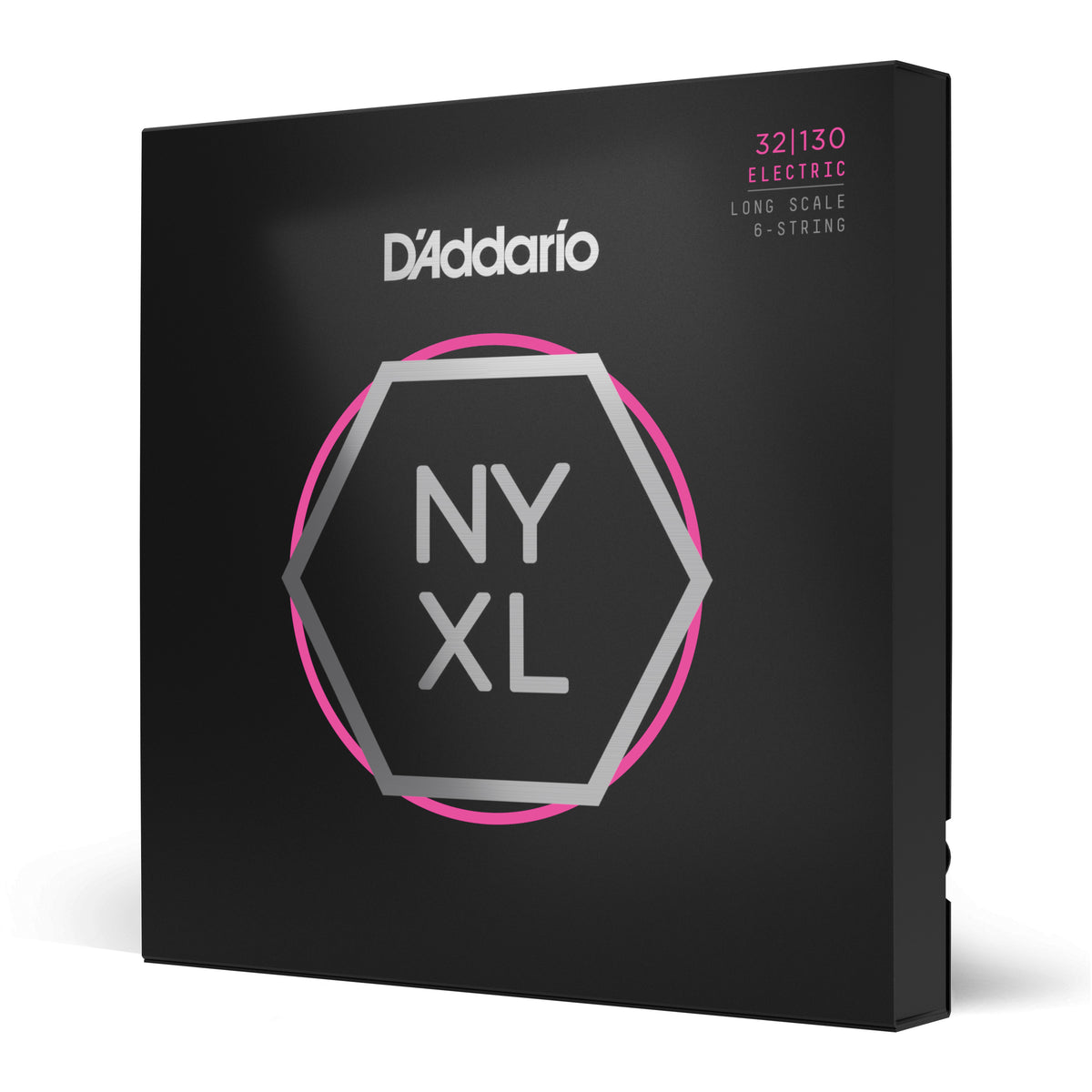 Juego Cuerdas Guitarra Bajo D'Addario Entorchado Niquel, 6 Cuerdas Escala Larga Tension Blanda NYXL32130