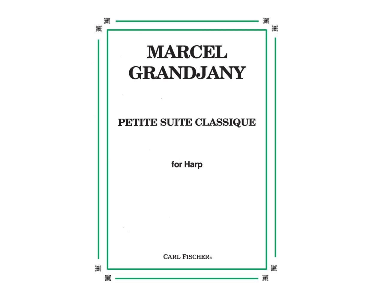 Petite Suite Classique para Arpa. Grandjany, Marcel