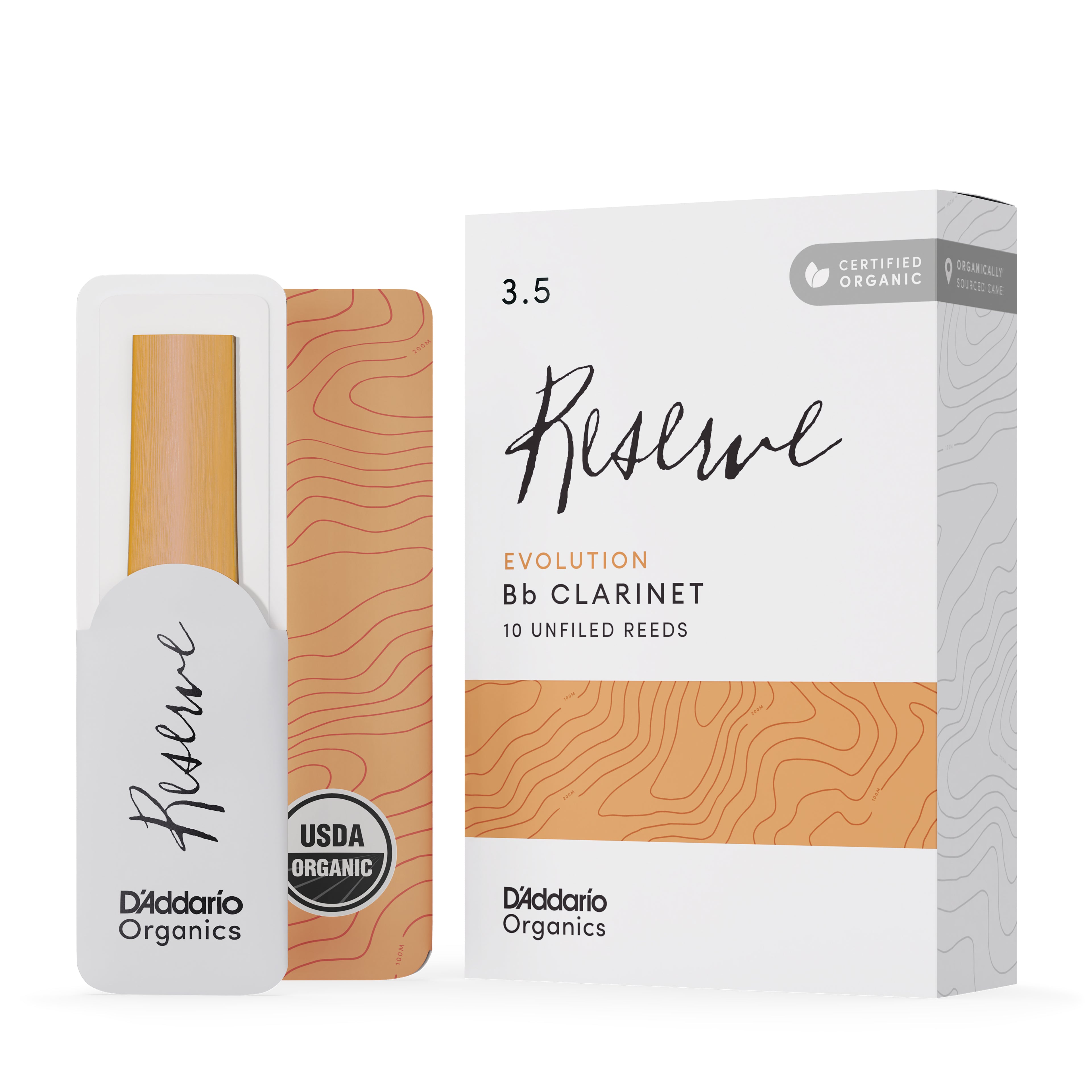 Caña Clarinete Sib D'Addario Organic Reserve Evolution n 3.5