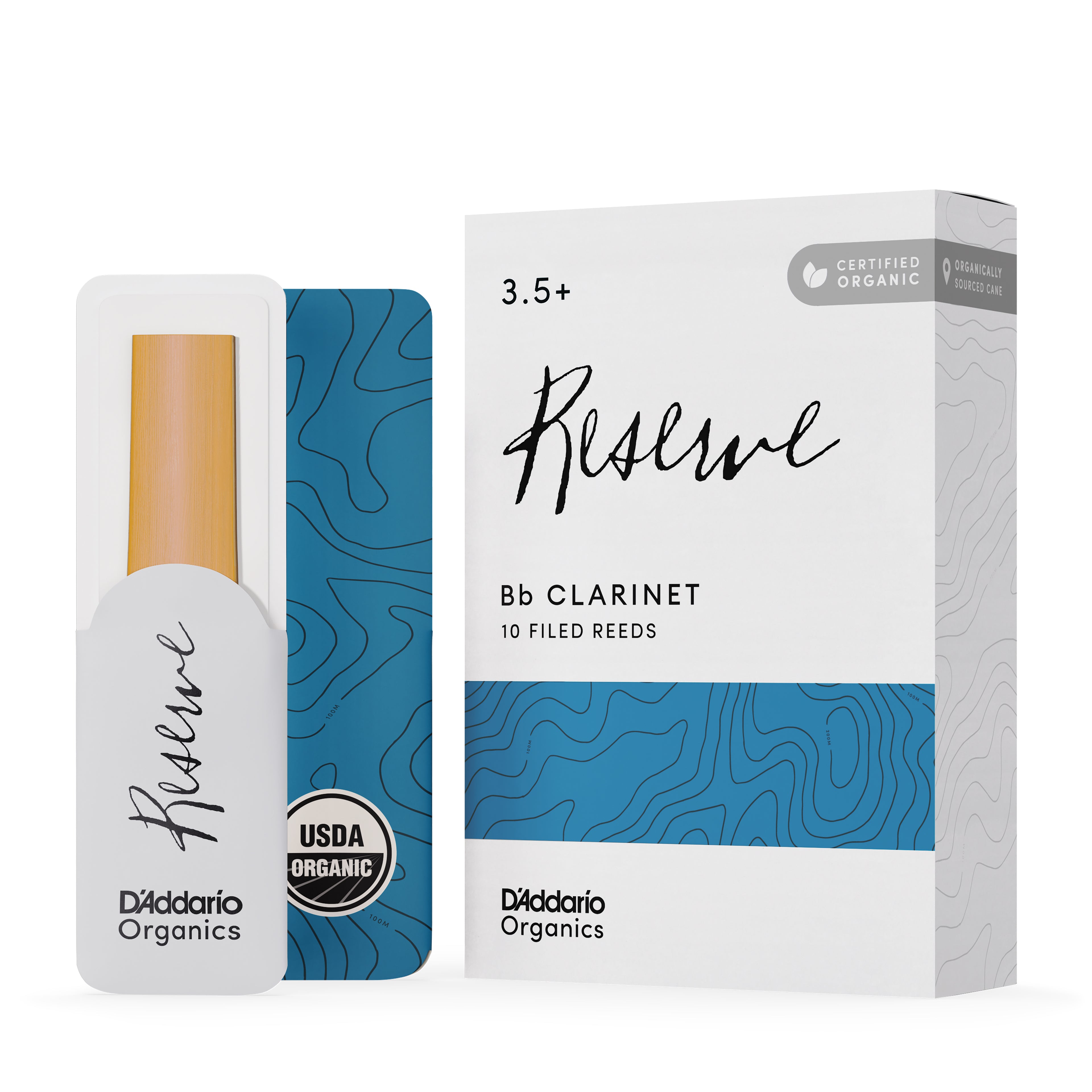 Caña Clarinete Sib D'Addario Organic Reserve n 3.5+