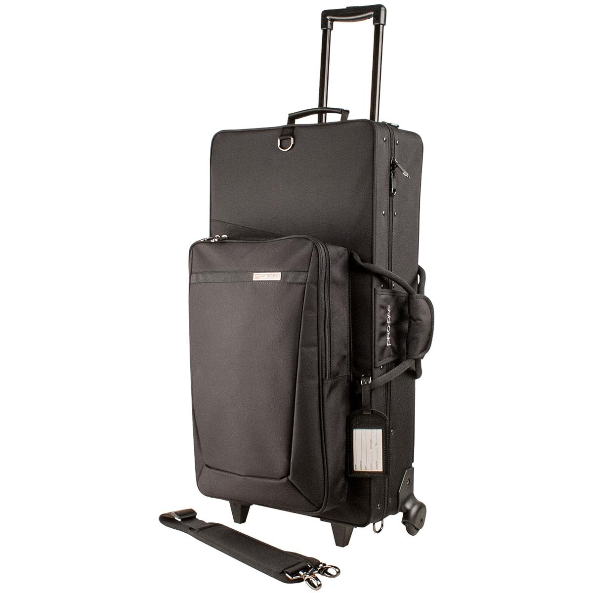 Estuche Saxofon Alto/Soprano Protec Pro Pac con Ruedas PB304SOPWL