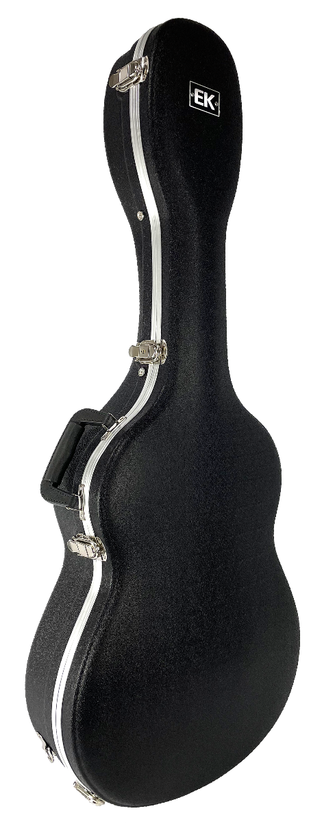 Estuche Guitarra Clasica EK ABS y Carbono Negro RCCB