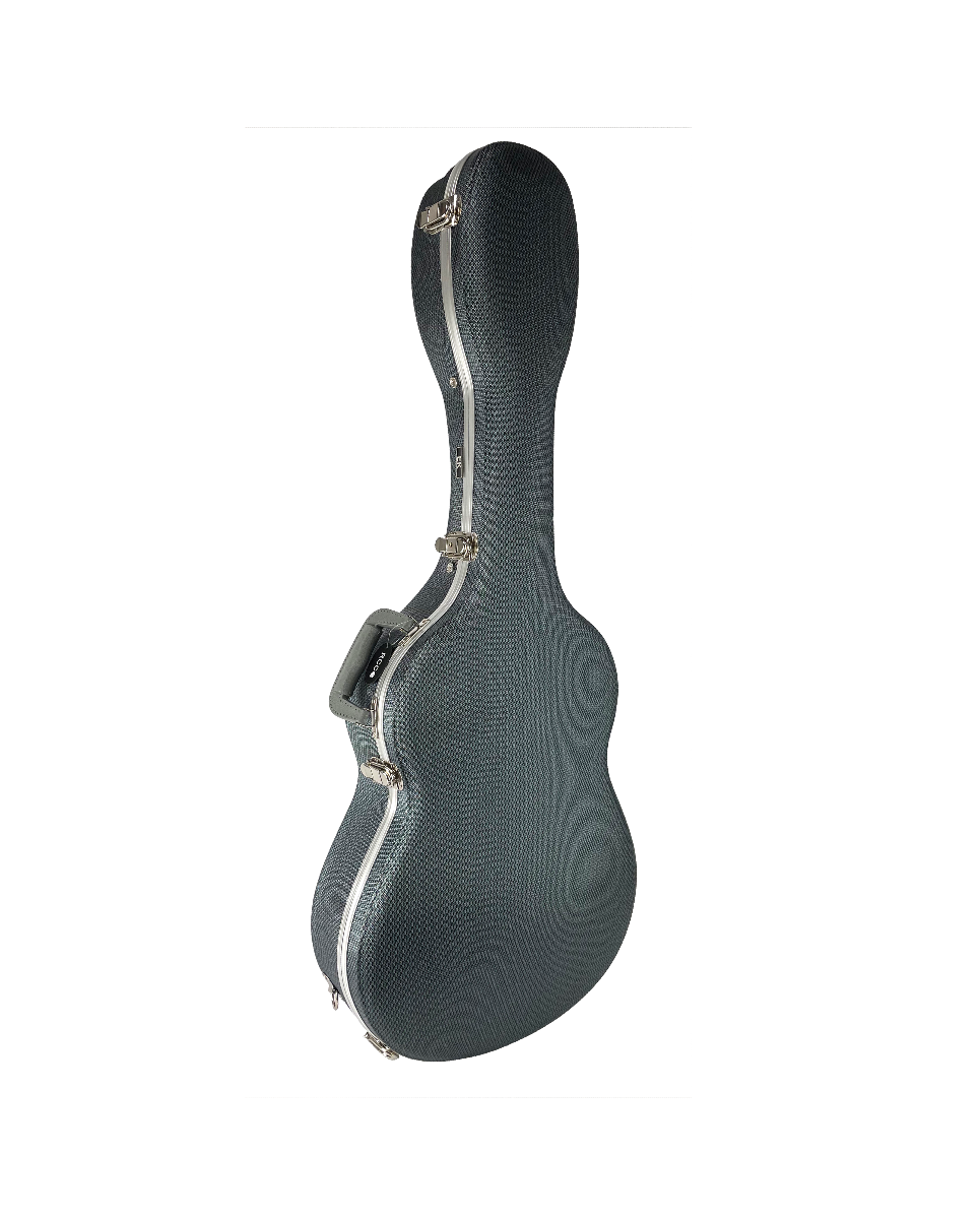 Estuche Guitarra Clasica EK ABS y Carbono Gris RCCG