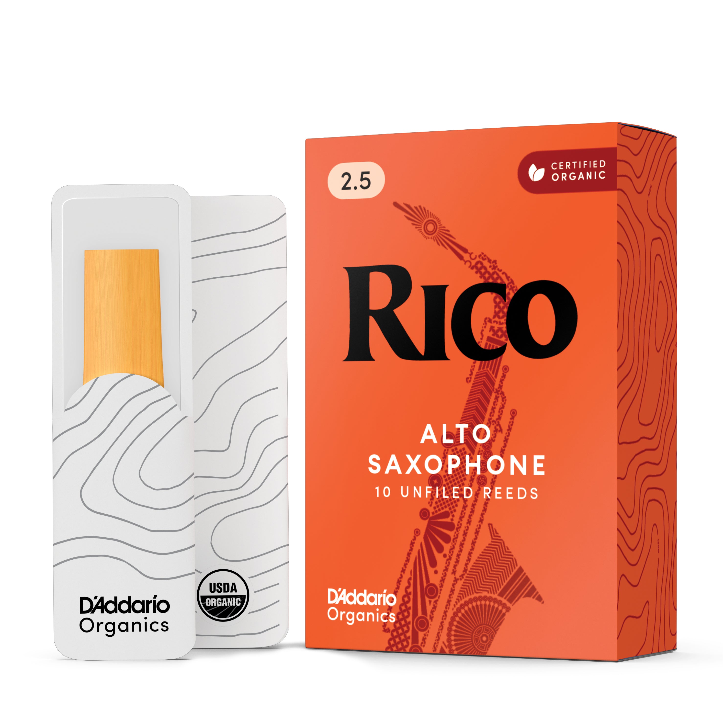 Caña Saxofon Alto D'Addario Rico n 2.5