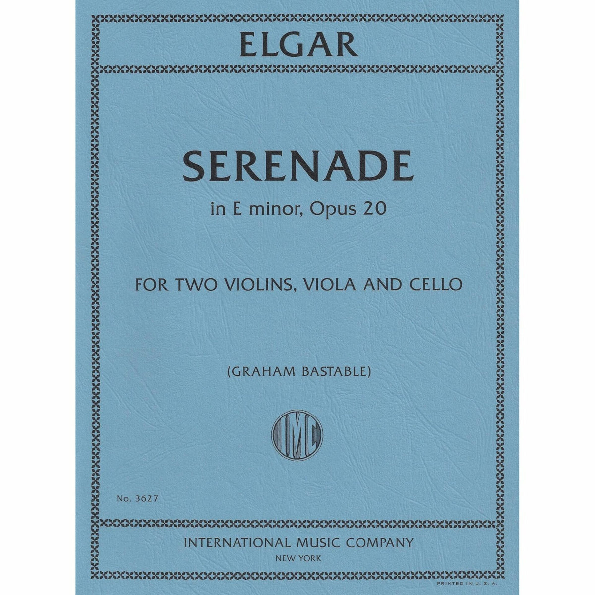 IMC1157 Serenade Elgar