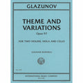 Theme and Variations Op. 97. Glazounov, A.