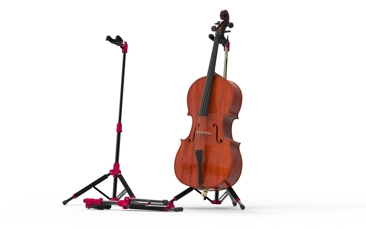 Soporte Universal Guitarra Bajo Violoncello EK Plegable SUEK - vista 3