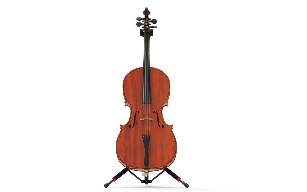 Soporte Universal Guitarra Bajo Violoncello EK Plegable SUEK - vista 4