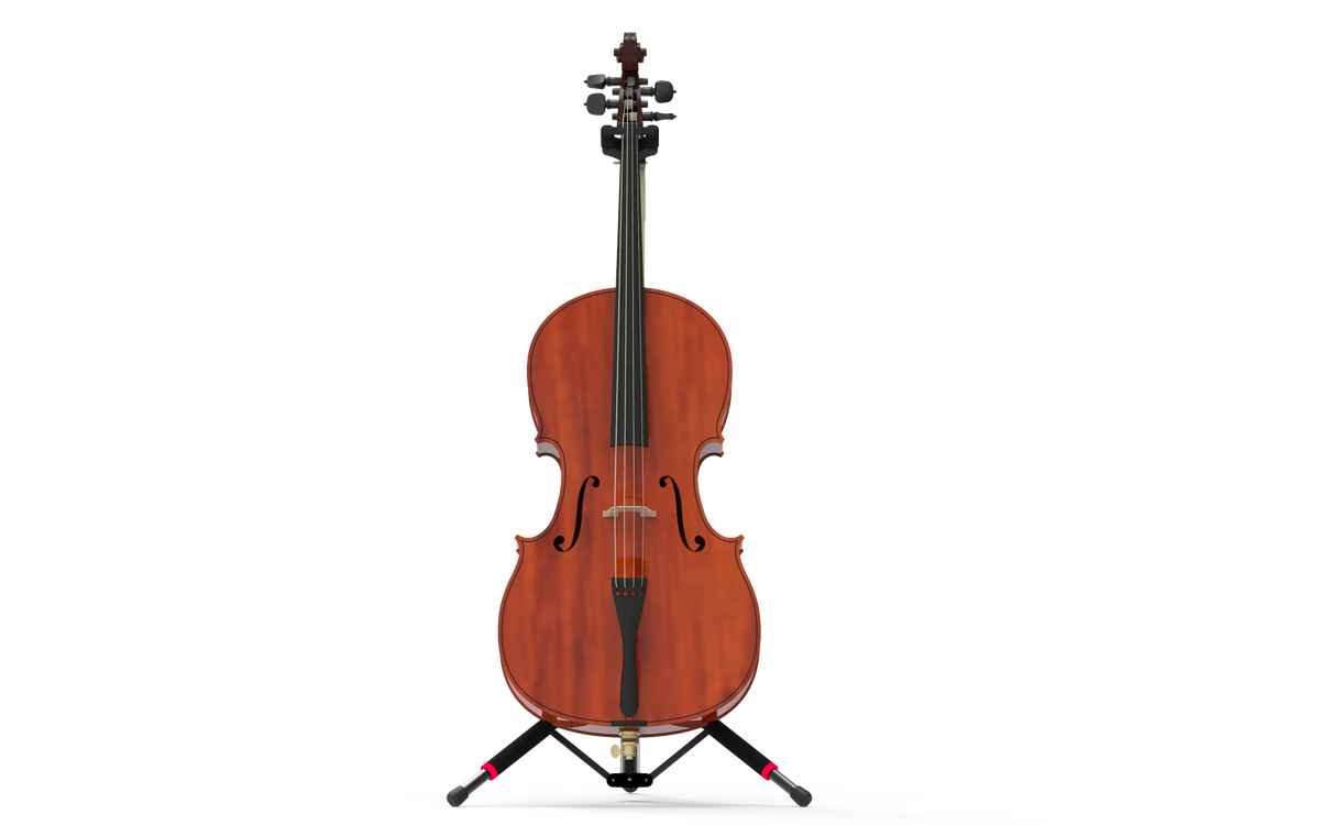 Soporte Universal Guitarra Bajo Violoncello EK Plegable SUEK - vista 4