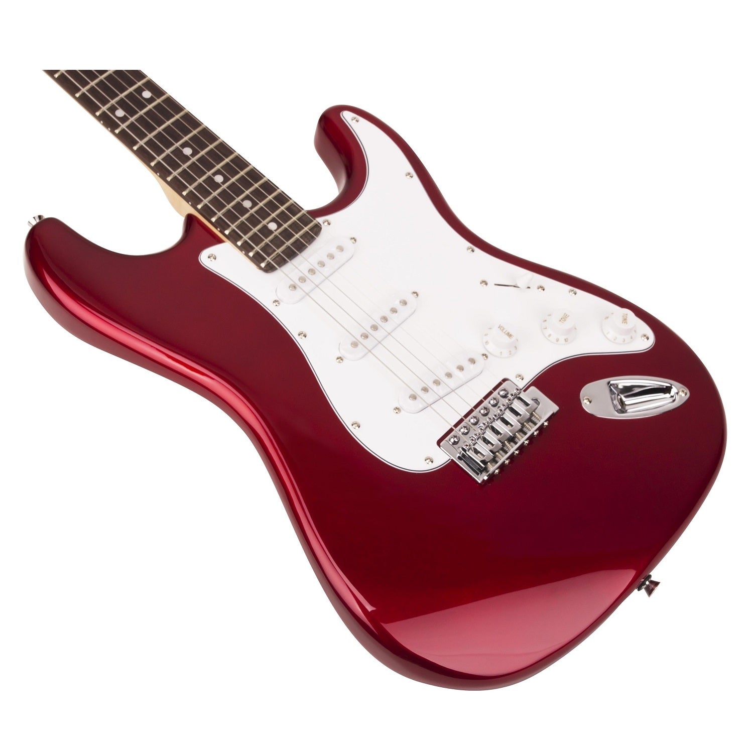 Guitarra Electrica SX ED1 Candy Apple Red - detalle