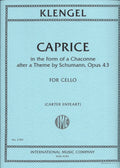 Caprice Op. 43 para Violonchelo. Klengel, J.