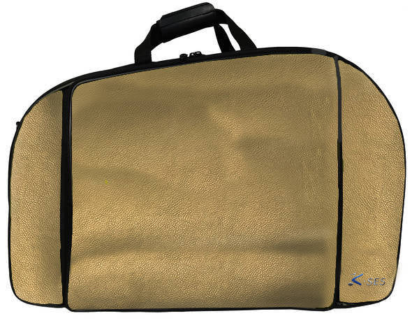 Estuche Trompa Kses Sport Campana Desmontable 2 Sordinas Dorado