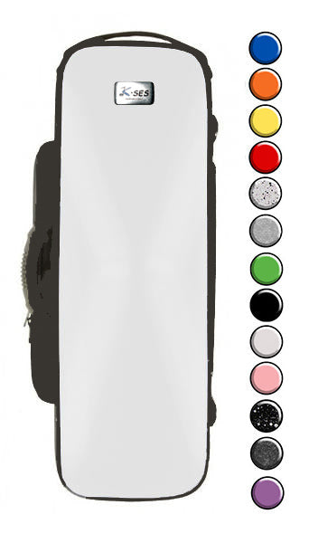 Estuche Saxofon Soprano Kses Premium Fusión Blanco
