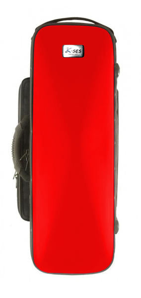 Estuche Saxofon Soprano Kses Premium Mate Rojo