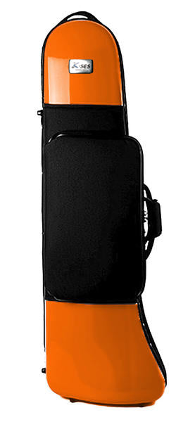 Estuche 2 Trombones Kses Premium Mate Naranja