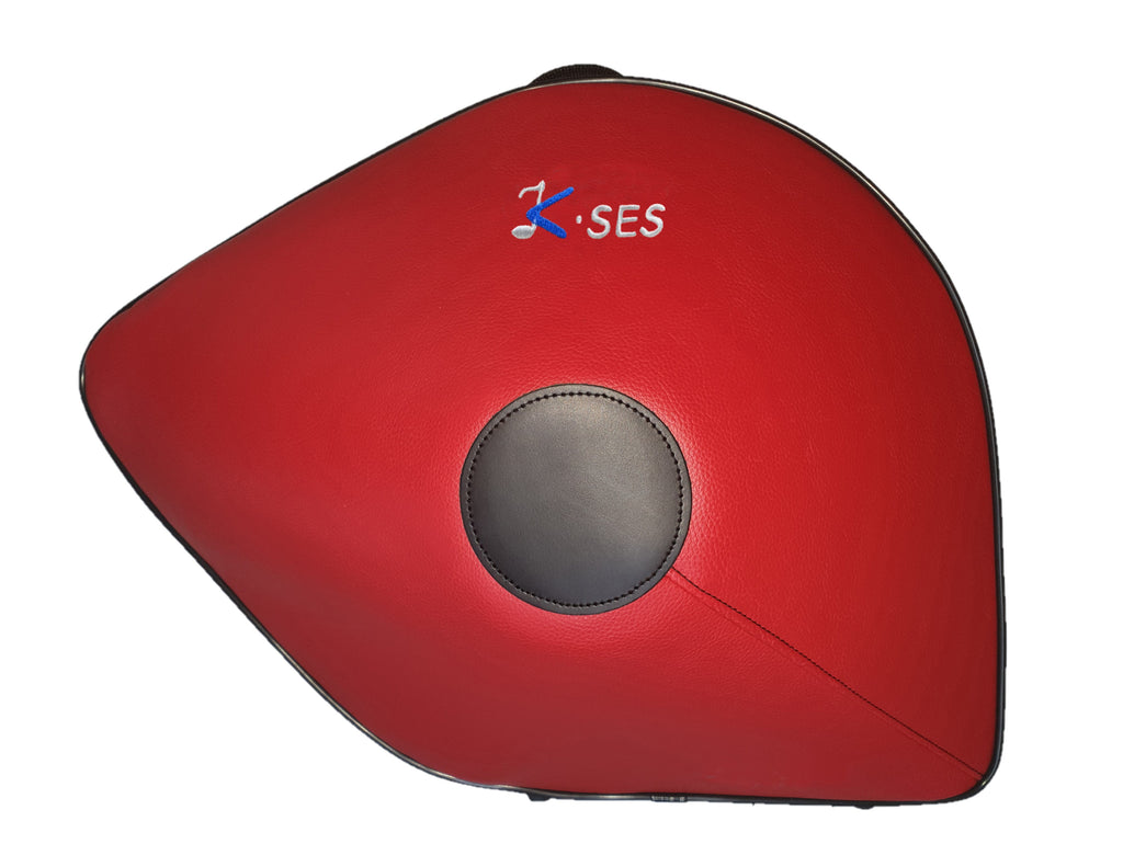 Estuche Trompa Kses Sport Campana Desmontable 103 Rojo