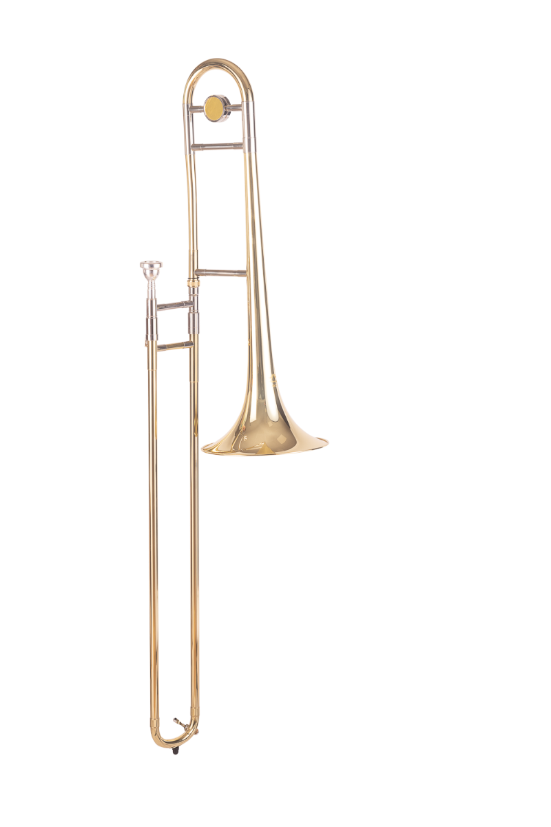 Trombon Tenor Sib Amadeus Tubo Ancho Lacado TT811L - vista 2