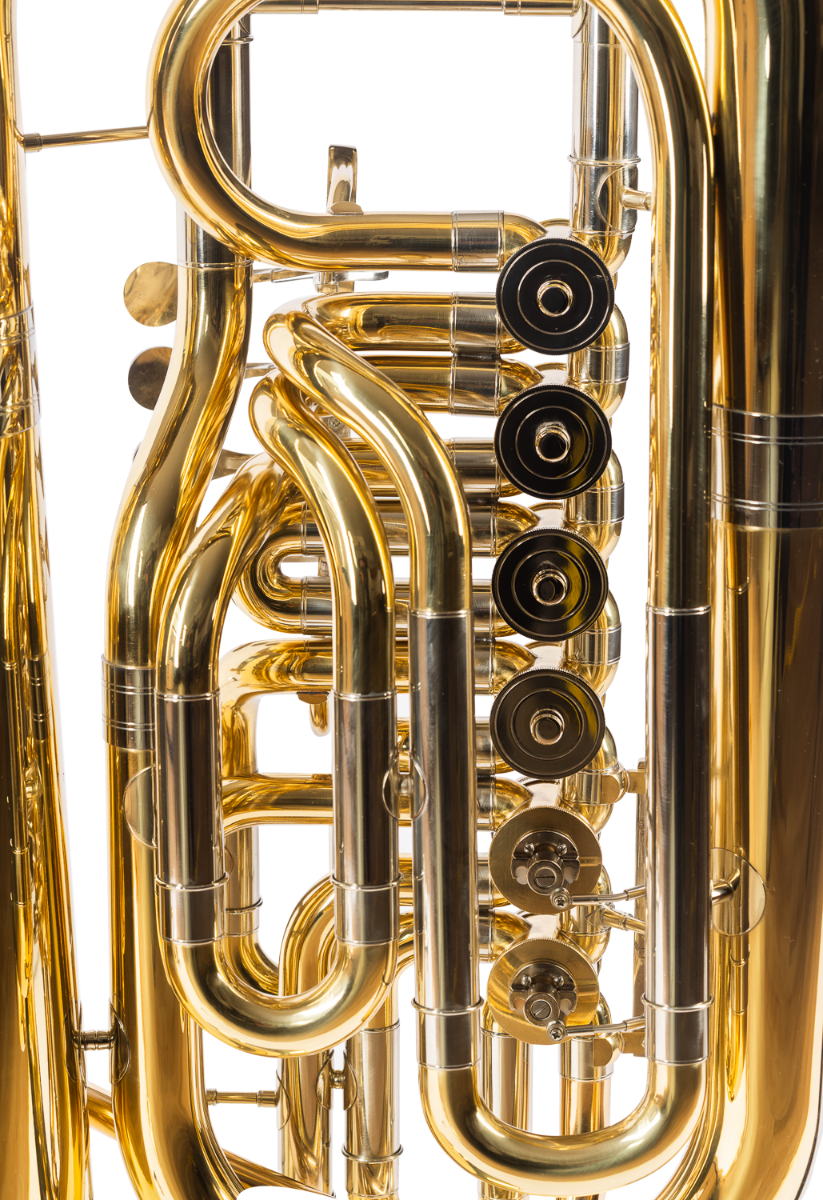 Tuba 3/4 Fa Amadeus 4 Pistones Lacada TU920 - vista 5