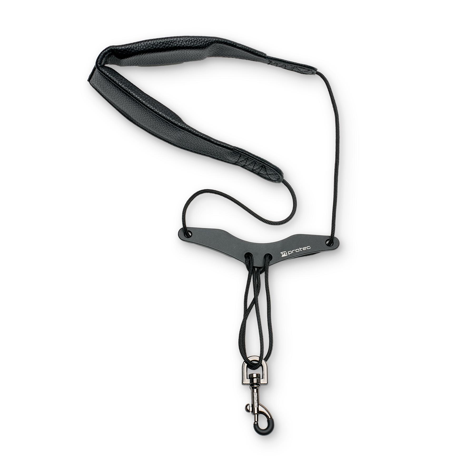 Correa Saxofón Protec Vinilo 24'' con Barra Confort Negra VC305M