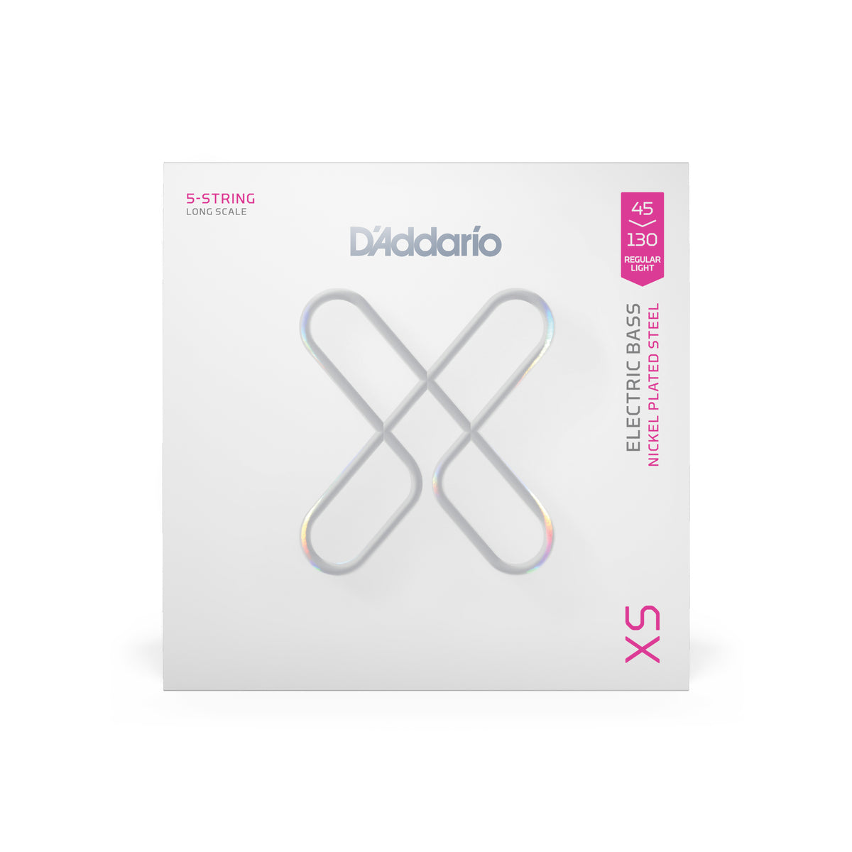 Juego Cuerdas Guitarra Bajo D'Addario Escala Larga Recubierta Tension Blanda XSB45130
