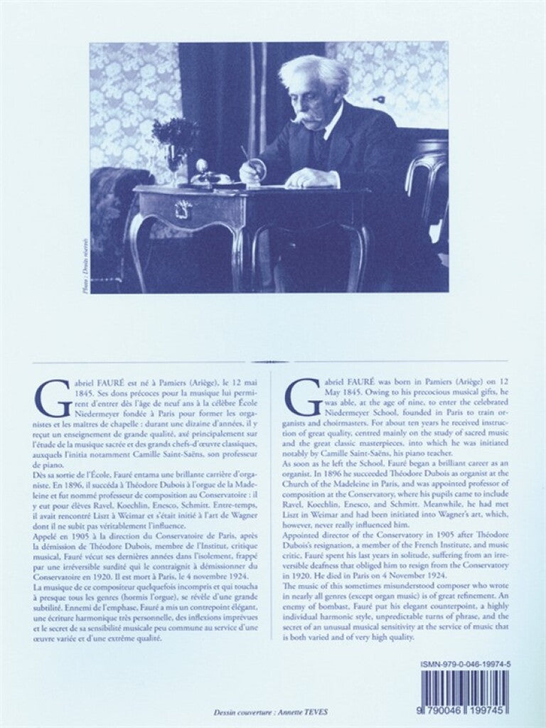 Piece para Fagot. Fauré, G.
