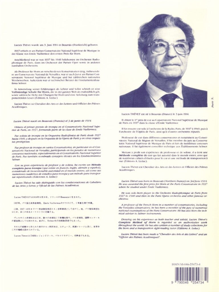 Methode Complète Trompa Vol. 3. Thévet, L.