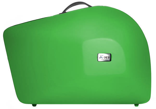 Estuche Trompa Kses Premium Campana Desmontable 2 Sordinas Verde