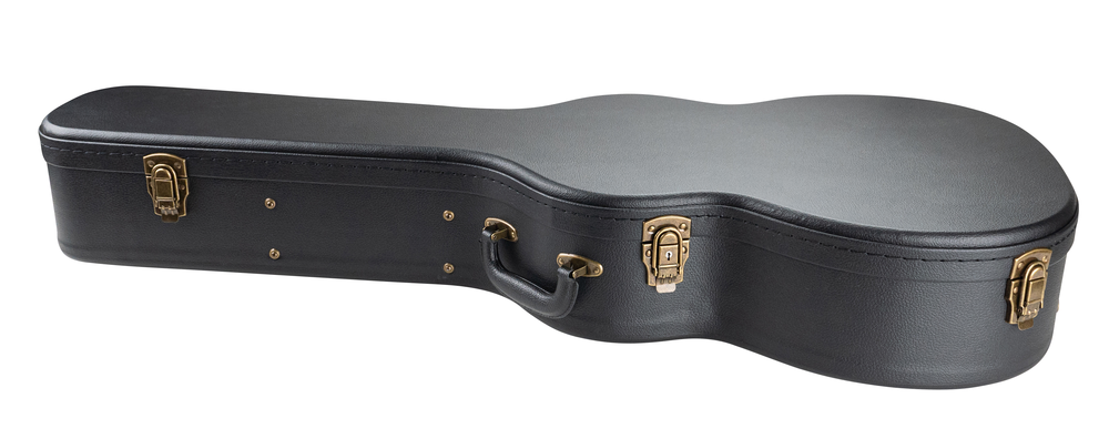Estuche Guitarra Acustica Ashton Armour Rigido Con Forma OM APCOM