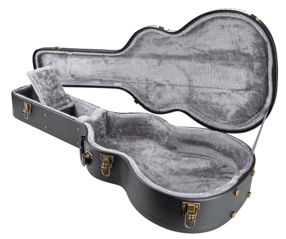 Estuche Guitarra Acustica Ashton Armour Rigido Con Forma OM APCOM - vista 2