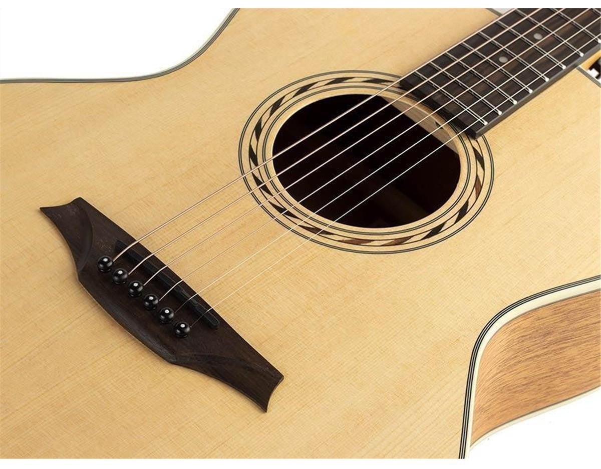 Guitarra Acustica Bromo Appalachia Auditorium Tapa Abeto BAA2 - vista 2