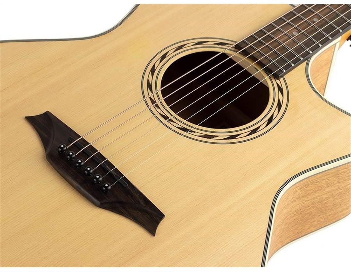 Guitarra Electroacustica Bromo Appalachia Auditorium Cutaway Tapa Abeto BAA2CE - vista 3