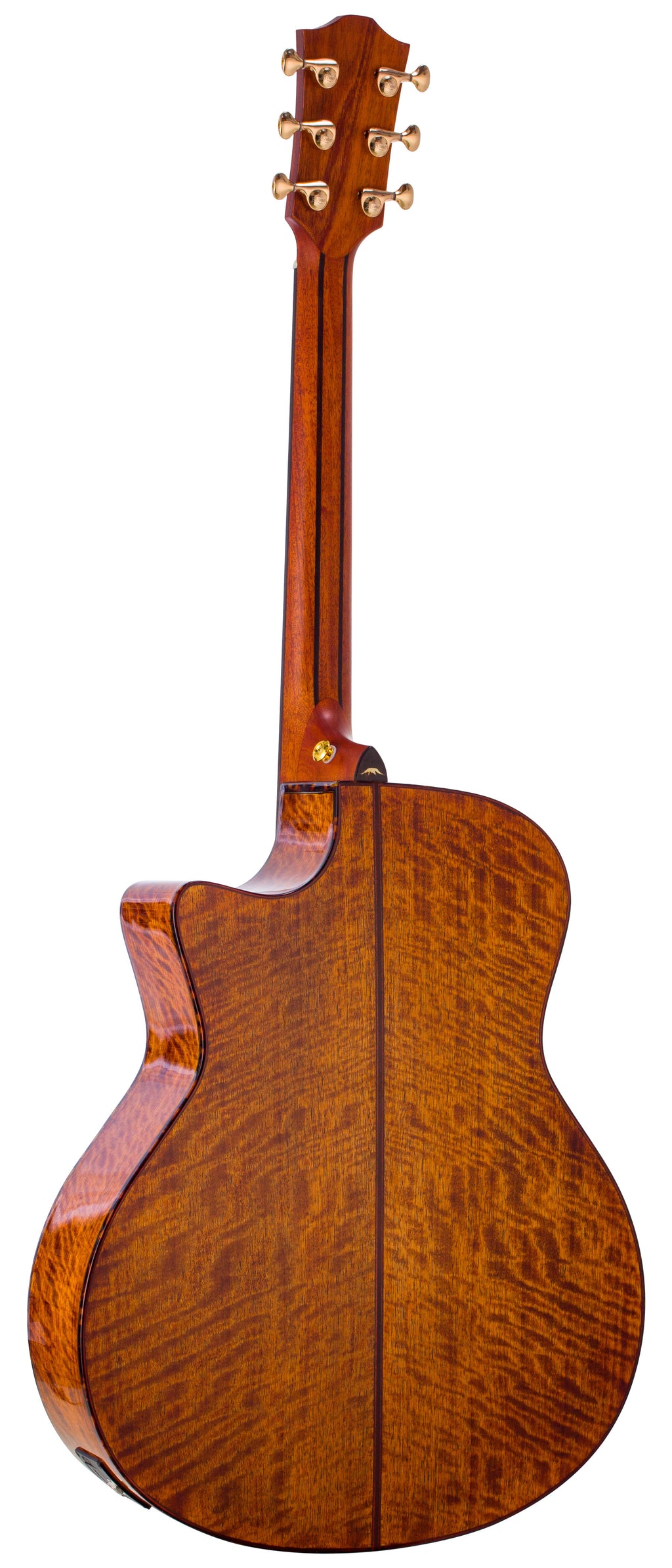 Guitarra Electroacustica Bromo Denali Grand Auditorium Cutaway Tapa Maciza Abeto Movingui BAN2CE - vista 3
