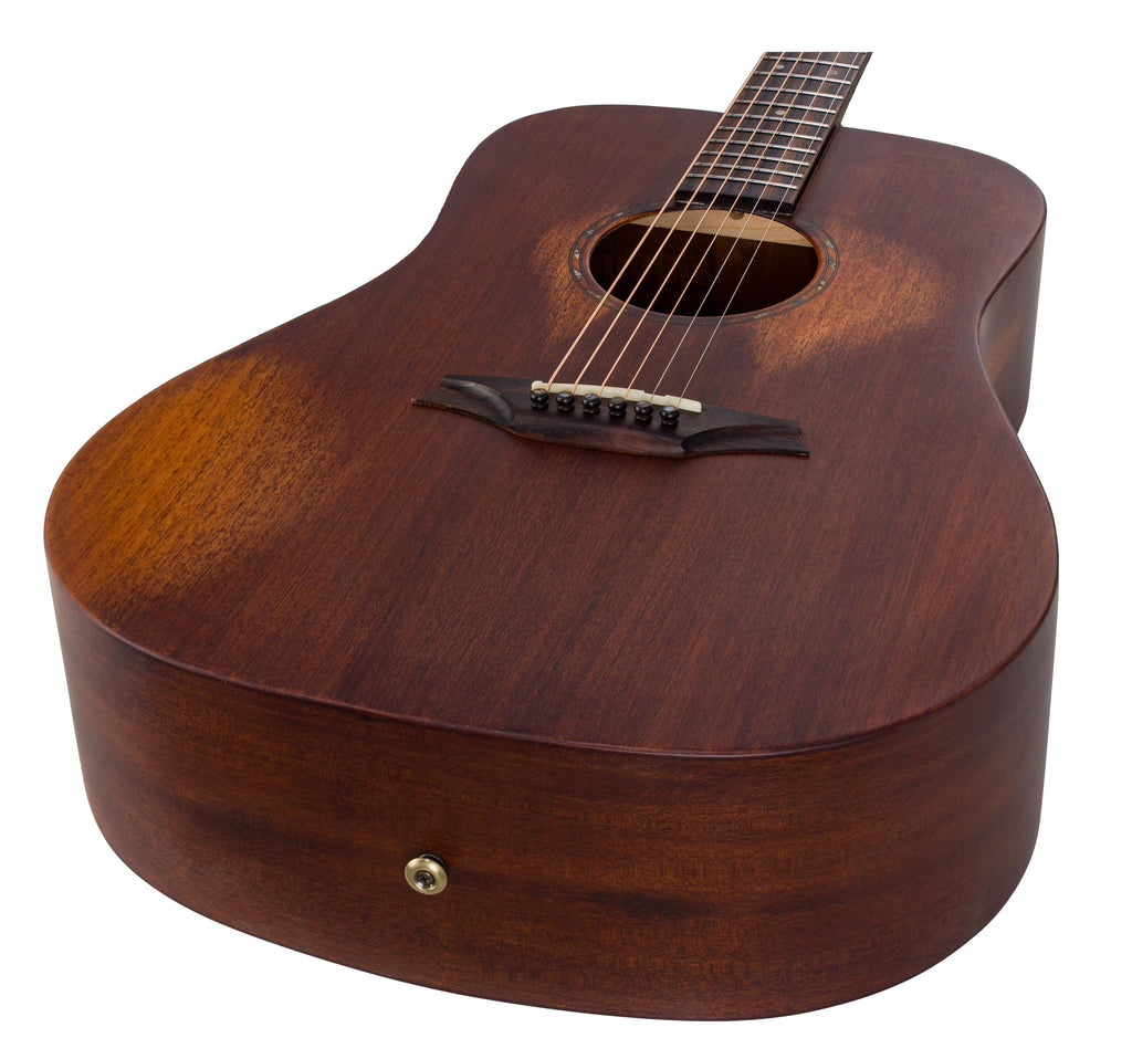 Guitarra Acustica Bromo Rocky Mountain Dreadnought All Solid Caoba BAR1HM - vista 2