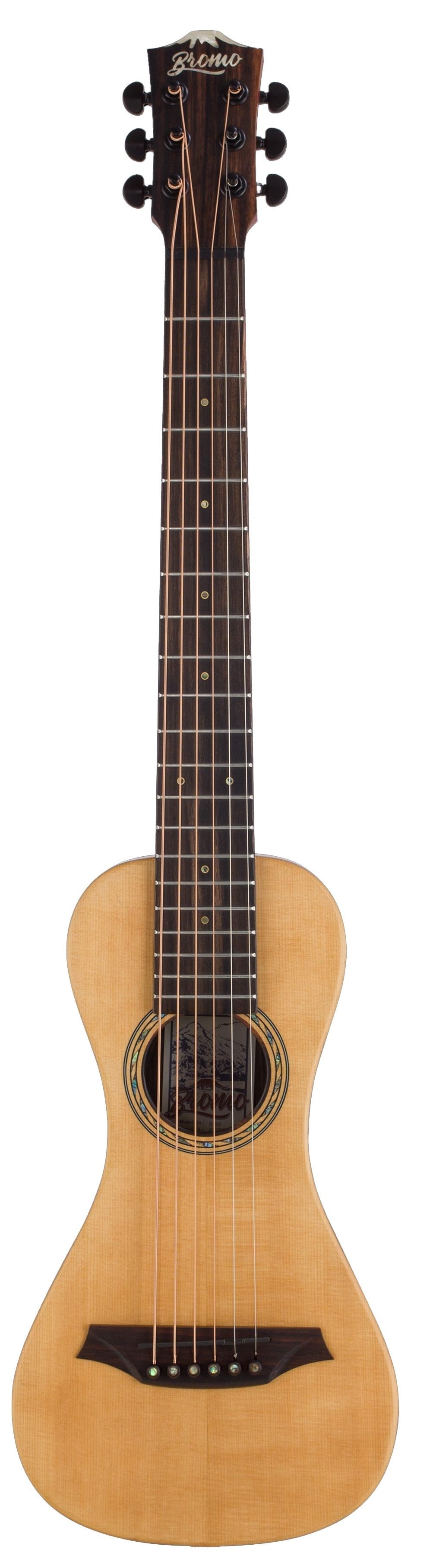 Guitarra Electroacustica de Viaje Bromo Rocky Mountain All Solid BAR3E