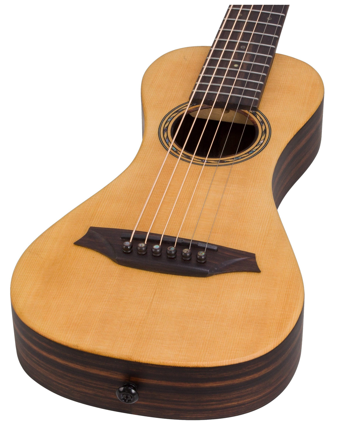 Guitarra Electroacustica de Viaje Bromo Rocky Mountain All Solid BAR3E - vista 5