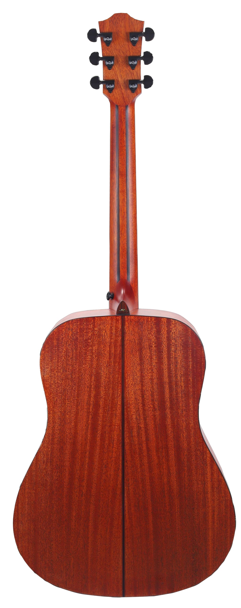Guitarra Acustica Bromo Tahoma Dreadnought Tapa Maciza Caoba BAT1M - vista 5