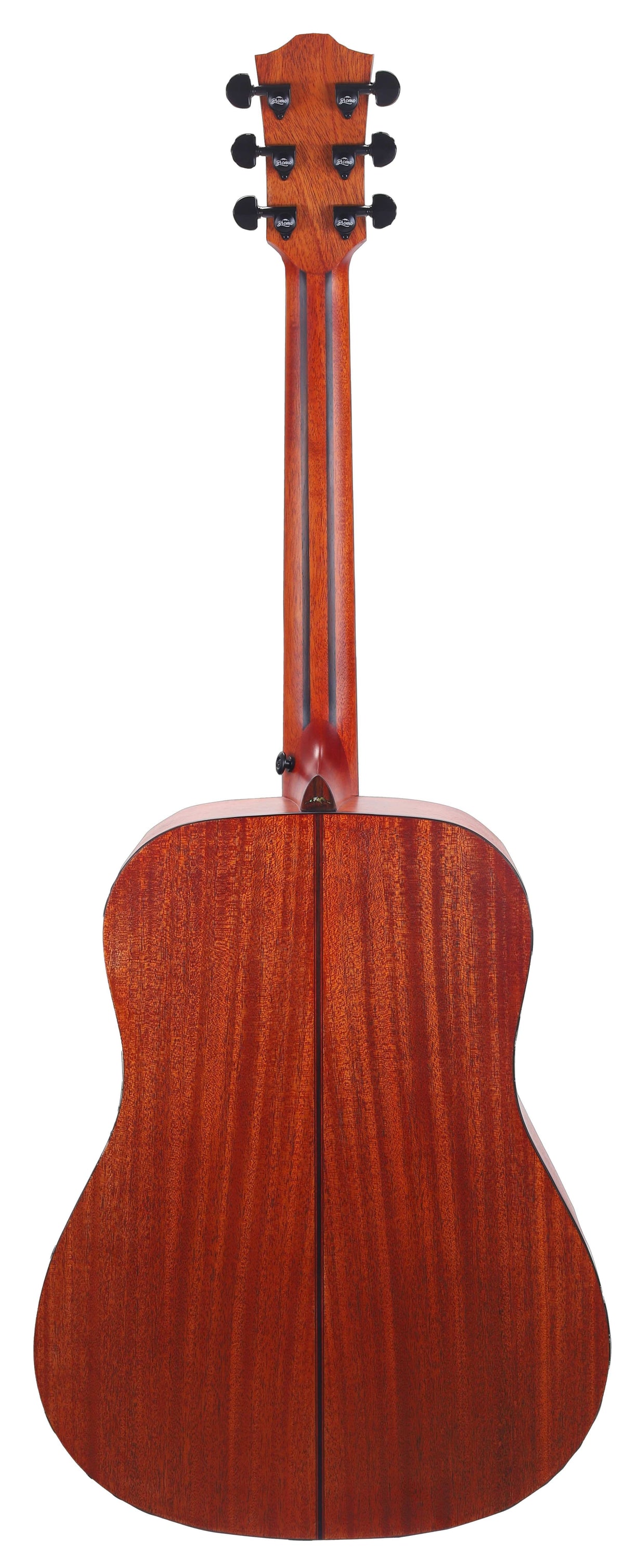 Guitarra Acustica Bromo Tahoma Dreadnought Tapa Maciza Caoba BAT1M - vista 5