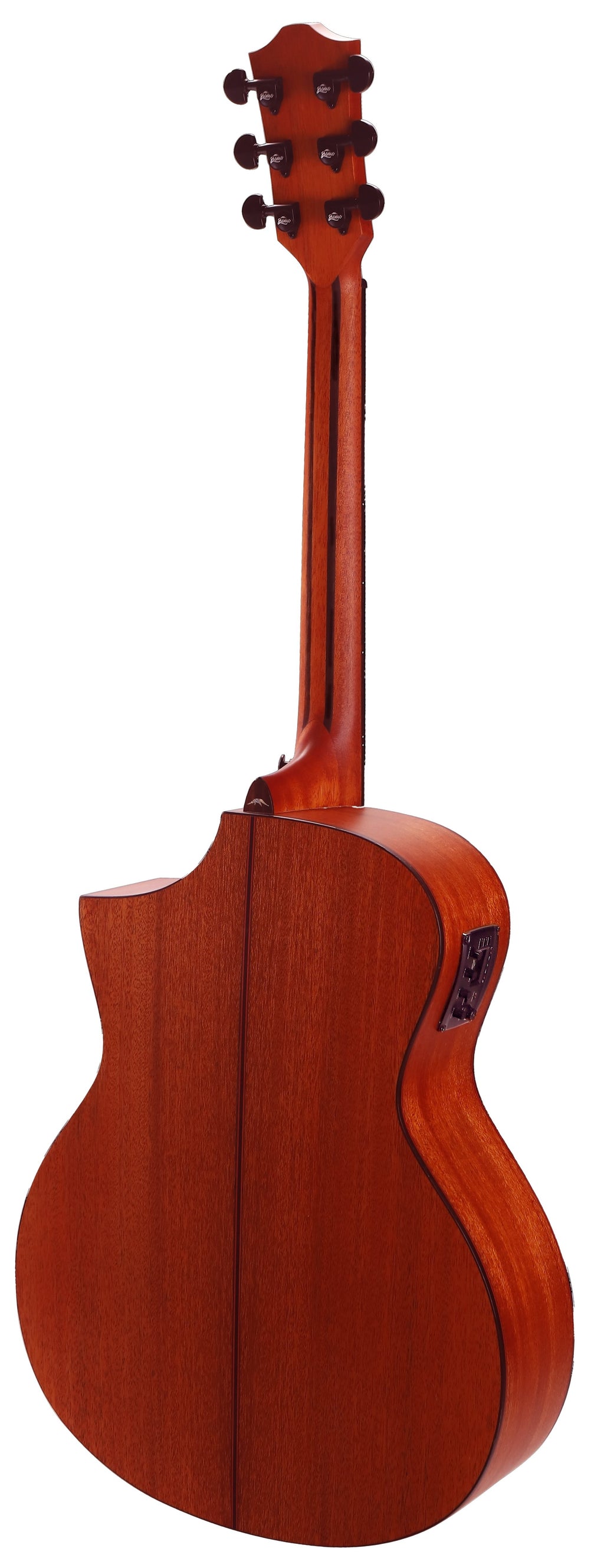 Guitarra Electroacustica Bromo Tahoma Hillside Auditorium Cutaway Tapa Maciza Caoba BAT4MCE - vista 5