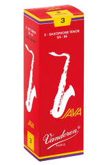 Caña Saxofon Tenor Vandoren JAVA ROJA n 2