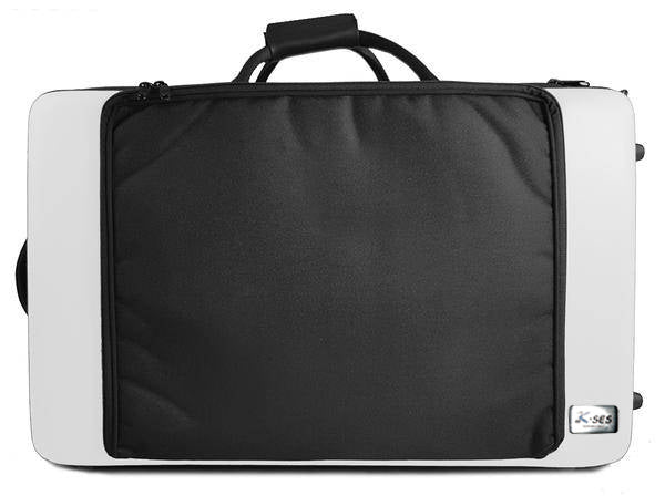 Estuche 4 Trompetas Kses Premium Mate Blanco