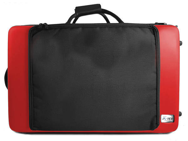Estuche 4 Trompetas Kses Premium Rojo