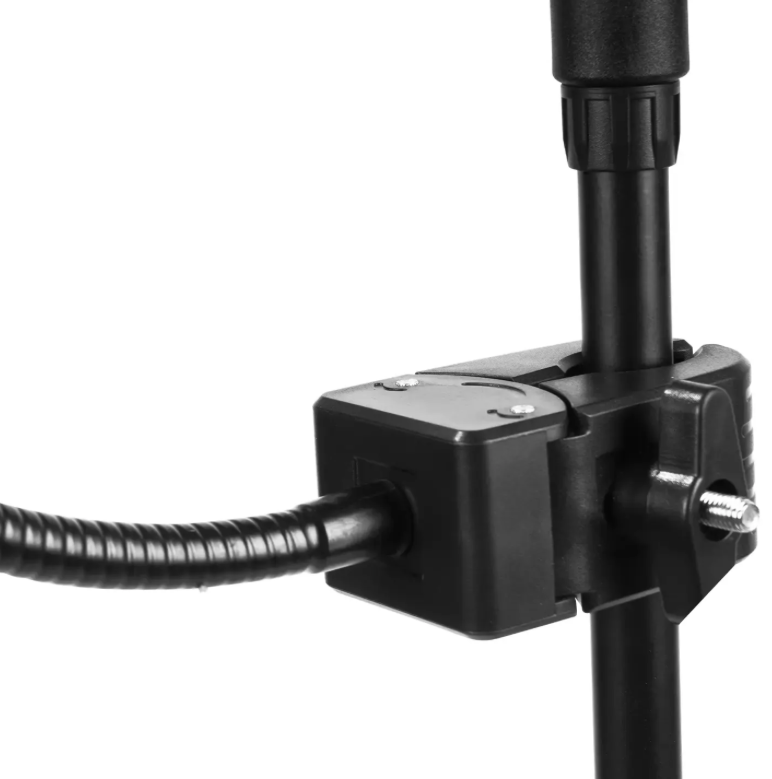 Soporte Microfono Guitto con Soporte Telefono y Pinzas para Funda
