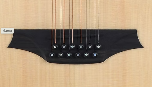 Guitarra Electroacustica 12 Cuerdas Bromo Tahoma Hillside Auditorium Tapa Maciza Abeto BAT4CE12 - vista 4