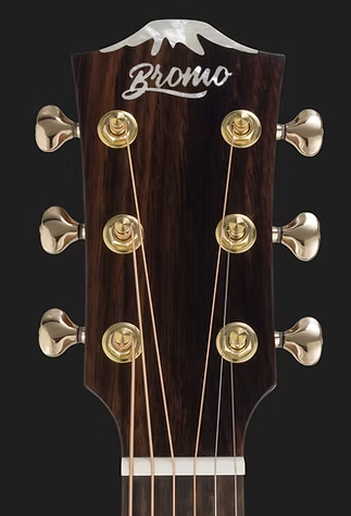 Guitarra Electroacustica Bromo Denali Grand Auditorium Cutaway Tapa Maciza Abeto Movingui BAN2CE - vista 5