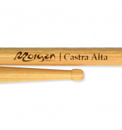 Baquetas Caja Morgan Mallets Castra Alta 7A Hickory