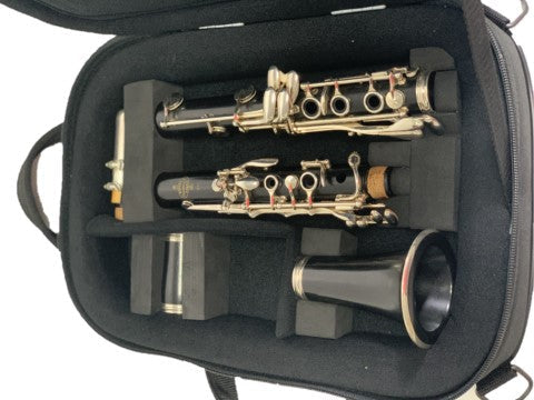 Estuche Clarinete Mib Kses Premium Mate Fusión Blanco
